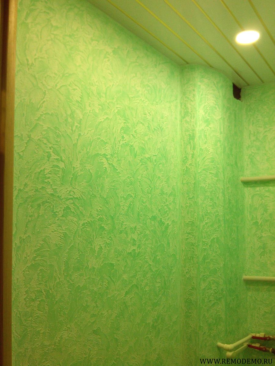 Декоративная штукатурка дождик расход